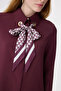 T-1657 Valea Tunic 38-46 Claret Red Tunic 1657 - 4