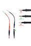 2pcs Silicone Flexible Spoon Back Probe For 4mm Banana Test Leads 25V 10A Automotive Post Probe K... - 6