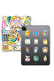 50pcs Non-repeating Hand-painted Stationery Graffiti Waterproof Stickers Decorative File Bag Stat... - 3
