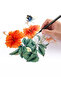 5Pcs Precision Fine Tip 00000 Paint Brush Set For Acrylic Models Mini Miniature Detail Nylon Hair... - 6