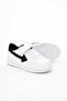 White and Black Velcro Unisex Casual Sneakers Sports Shoes - 7