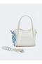 Leather Look Women's Shoulder Bag with Scarf Accessory (S6) - 2
