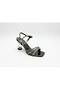 Beach Strip Stone Ankle Wrap Thin Medium Heel Elegant Women's Slippers & Sandals