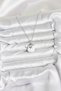 316L Steel Chain Silver Color Hat-Wearing Snowman Head Women's Necklace - Christmas Themed Classic Evening Dress... - 2