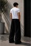 Erkrk Wide Leg 100% Cotton Sweatpants Modern Street Fashion - 3