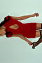 Gasha Mini Dress - Red - 4