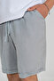 100% Cotton, Elastic Waist, Comfortable Fit, Men's Muslin Shorts - 4