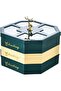 Silk Route - 3 Tier Fruit Nut Tray: Snack Serving Box with Lid Fawn Pattern Compartment Snack Platter Separate Dried Nut