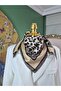 LEOPAR TUTKUSU نمط باندانا/وشاح مقاس 70x70 سم - 3