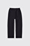 Boy's Black Elastic Waist Trousers - 2
