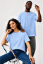 Couple Combination Men's - Women's Oversize T-Shirt 100% Cotton Printed Comfortable Fit Lover's T-Shirt Price for 2 Pieces