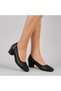 (Park Moda) Damlataş Detailed Heeled Women's Shoes Black - 2