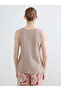 Güli̇s Gi̇yi̇m^New Season Brown U-Neck Women's Undershirt - 4