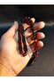Cherry Color Stick Squeeze Amber Quality Prayer Beads - 2