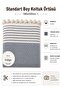 Cotton Non-Slip Wicker Woven Sofa Cover (180X220) - Indigo - 2