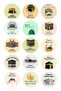 25-Piece Hajj and Umrah Gift Packaging Set (25 Transparent Bags 15X25Cm, 25 Gold Clips, 30 Stickers) - 4
