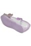 Civil Girls' Transparent Bowknot Ballerina Shoes |   School Nursery and Daily Use - Lila - 3