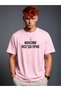 Unisex Oversize T-Shirt Zaman Printed 100% Cotton T-Shirt Comfortable Fit