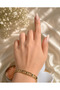 Modern Geometric Design Gold Color Steel Women's Bracelet - 2