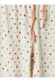 Heart Patterned Women's Pajama Bottoms - 7