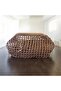 Hasır File Burslu Clutch Çanta