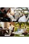 ® DIY Sherpa Blanket 160x220cm - Ultra-Soft Velvet Throw Blanket, Converts to Cushion, Brown - 7
