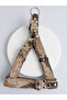 Dog Chest Harness Large Breed Adjustable 4 cm Width Column Cord Tan & Khaki & Cream - Camouflage - 4
