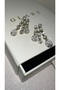 Design Luxury Zircon Stone Jewellery Craftsmanship Stainless Steel Stud Earrings - 2