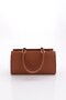 Stylish Braided Modern Women's Shoulder Bag Brown Daily Use Bag - 3