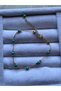 Turquoise Turquoise Stone Minimal Gold Color Steel Bracelet Handmade - 2