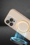 Urr Lamda Matte Ibeats Magsafe Cover Compatible with iPhone 16 Pro Max - Gold - 7