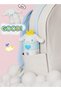 Cute Aquarius-themed cartoon thermos bottle, adorable stainless steel thermos cup, suitable for hot or cold drinks, cute cup, for boys and girls at school, 350 ml / 12.3 oz (White) - 3