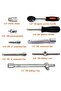 108 Pieces Car Repair Tool A Sleeve Hardware Tool Set - 3