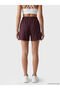 Nevavm Soft Touch Women's Sports Shorts with Elastic Waist and Difference in Color - 4