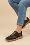 Women's Daily Comfortable Sole Genuine Leather Sports Shoes - 2