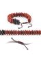 Red Datestone Bracelet for Men, Natural Date Pit Beaded Bracelet, Handmade Adjustable Jewelry - 6