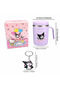 Sanrio My Melody Hello Kitty Stainless Steel Coffee Mug with Lid, water bottle,10.14oz Insulated Travel Cup with Free Keychain, Cute Kawaii Water Cup for Hot & Cold Drinks, Gift for birthday - 2