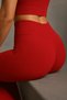 Ribbed High Waist Tummy Control Leggings – Women's Sports & Daily Wear - 2