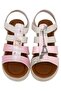 Women's Vegan Leather Pink Thick Sole Sandals - a Little Paris Always Design - 2