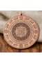 Ayetel Kürsi Esmaül Hüsna Copper Pendant Vefk Talisman 100% Pure Copper Blessing Abundance Protection from Evil Eye Prayer Spiritual Cevşen Sacred Geometry Ancient Air Symbol Unisex Medallion - 6