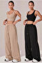 2-Piece Women's Baggy Sweatpants Comfortable Cut