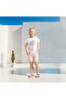 Solid Shorts with Pockets and Button Closure - 2