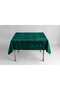 Okey/Kart Game Tablecloth Velvet 140X140 Green