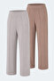 Valentino Set of 2 Women's Wide Leg Sweatpants