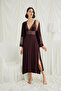 Low-Cut Lace Dressing Gown Set