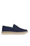 , Men's Genuine Leather Casual Shoes 161423Z34 Navy Blue