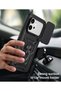 Honor 600 & 600 Pro Compatible Case with Camera Protection, Sliding Ring, Armor Military Tank Skid Armor Cover - 6