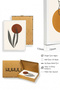 White Wooden Framed 2 Piece Set Painting Huhu83 - 2