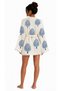 Sedna Women's Ecru Muslin Kimono Bathrobe – Belted, Tassel Detailed, Oversize Comfortable Cut, Beach & Home Wear - 2
