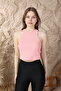 Women's Compact Combed Cotton Camisole Ribbed Tank Top Crop 95% Cotton 5% Elastane